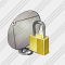 Satellite Plate Locked Icon