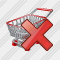 Shopping Delete Icon