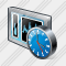 System Control Clock Icon