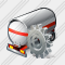 Icône Tank Truck Settings