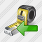 Tape Measure Import Icon