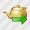 Icône Teapot Export