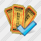 Ticket Ok Icon