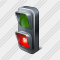 Icône Traffic Lights Red