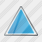 Triangle Blue Icon