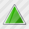 Icone Triangolo Verde