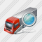 Truck Search Icon