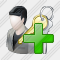 User Administrator Add Icon