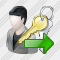User Administrator Export Icon