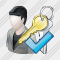 User Administrator Ok Icon