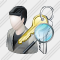 User Administrator Search 2 Icon