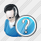 User Support Question Icon