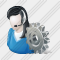 User Support Settings Icon