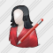 User Woman Edit Icon