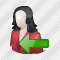 User Woman Import Icon