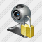 Web Camera Locked Icon
