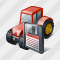 Icône Wheeled Tractor Save