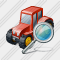 Icône Wheeled Tractor Search