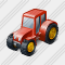 Wheeled Tractor Icon