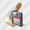 Wide Brush Save Icon