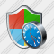 Windows Security Clock Icon