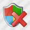 Windows Security Delete Icon