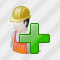 Worker Add Icon