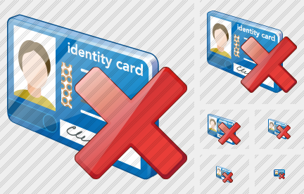Index Card Delete Symbol Index Card Delete Symbol