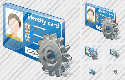 Icône Index Card Settings