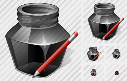 Ink Pot Edit Icon