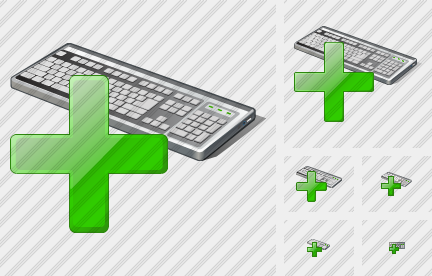 Icono Keyboard Add