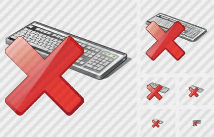 Icono Keyboard Delete