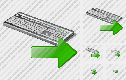 Keyboard Export Icon