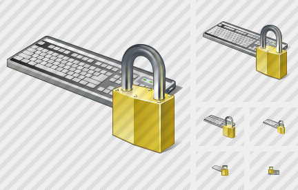 Keyboard Locked Symbol