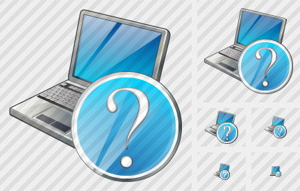 Laptop Question Icon