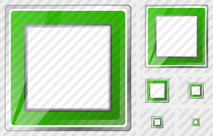 Media Stop Green Symbol Media Stop Green Symbol