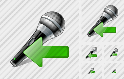 Microphone Import Icon