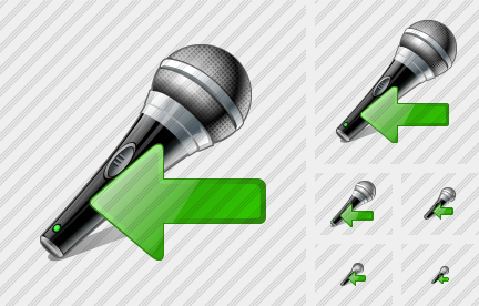 Microphone Import Icon Microphone Import Icon