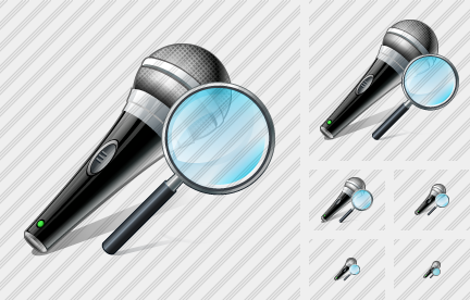 Icono Microphone Search 2