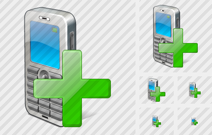 Icona Cellulare Aggiungi Icona Cellulare Aggiungi