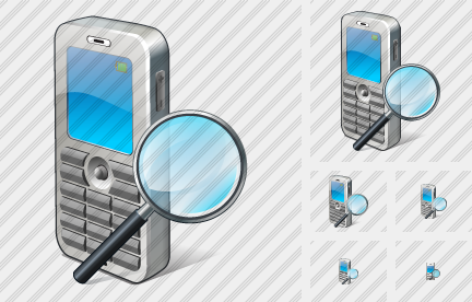 Icona Cellulare Cerca 2 Icona Cellulare Cerca 2