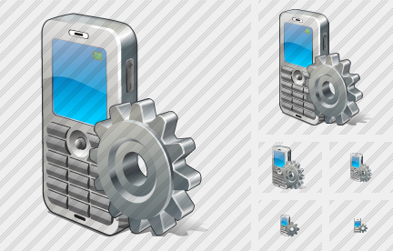 Icône Mobile Phone Settings