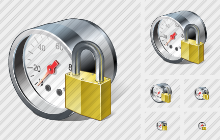 Monitoring Device Locked Symbol