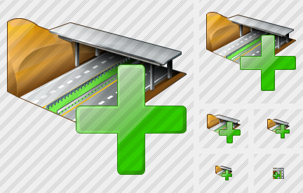Motorway Add Icon Motorway Add Icon