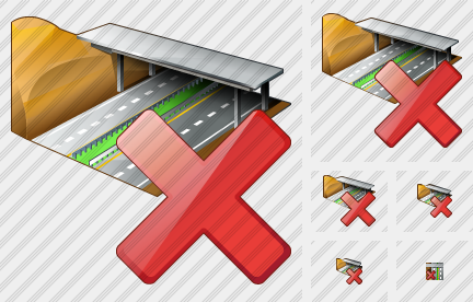 Motorway Delete Icon Motorway Delete Icon