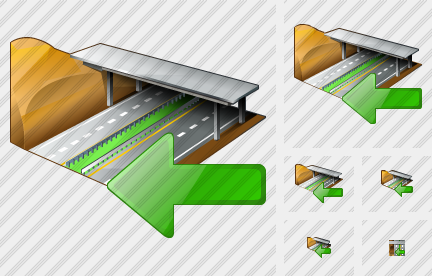 Motorway Import Icon Motorway Import Icon