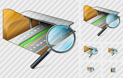 Motorway Search 2 Symbol