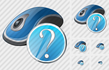 Mouse Question Icon Mouse Question Icon