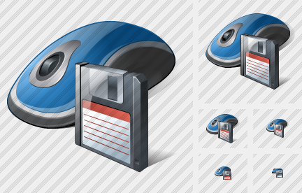 Mouse Save Icon Mouse Save Icon