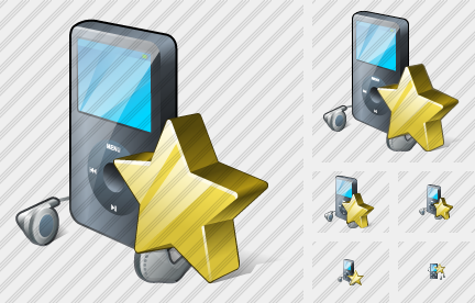 MP3 Player Favorite Icon MP3 Player Favorite Icon